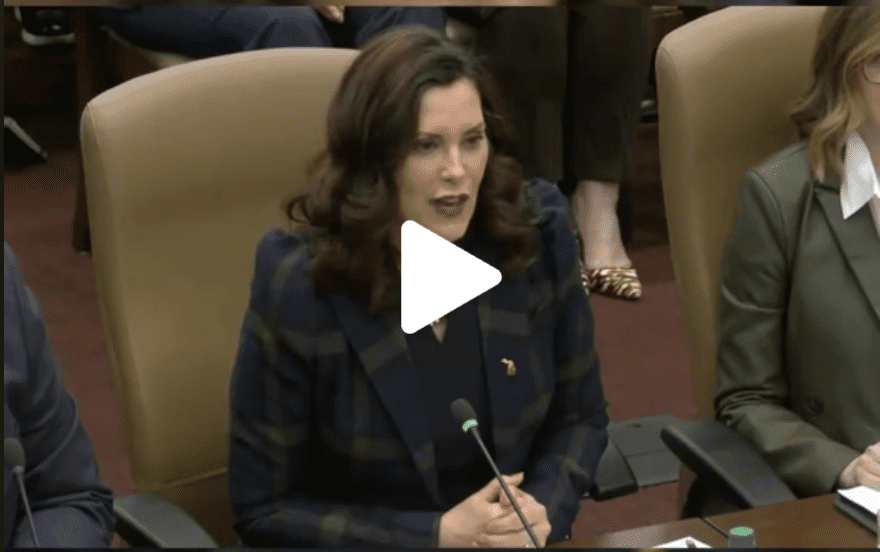 VIDEO: Whitmer wants to make it affordable to live in Michigan